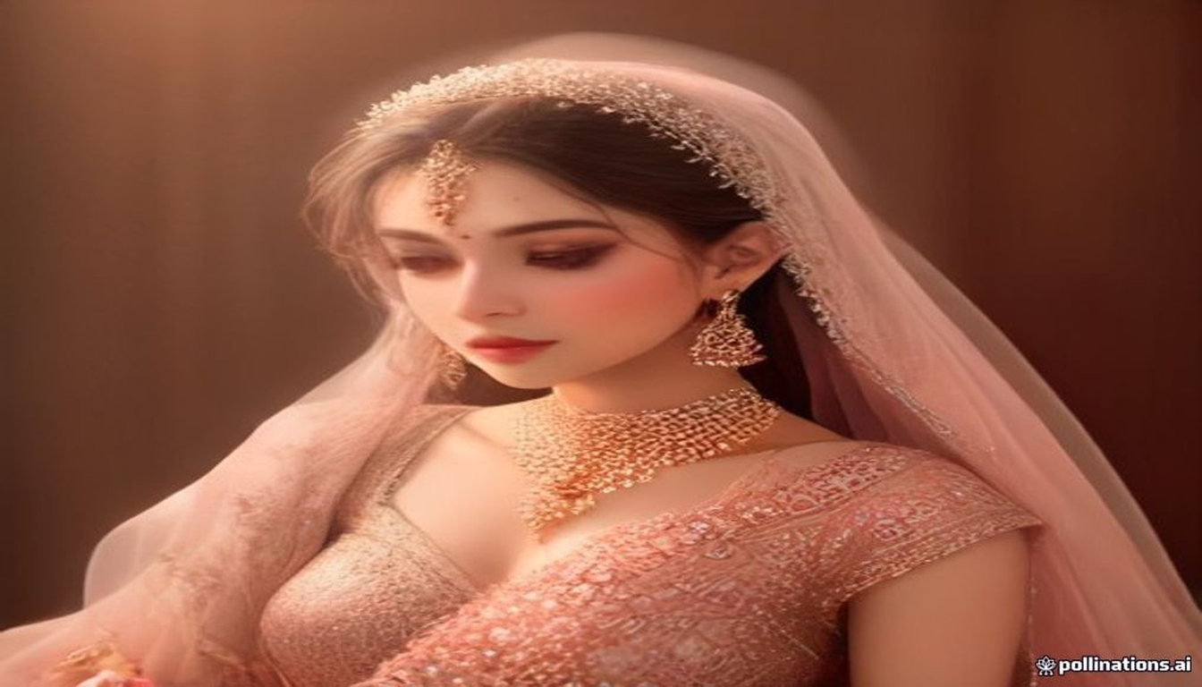 Elegant bridal soft glam makeup look by Nisha Parveen